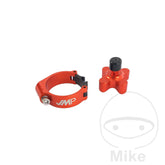 Launch Control in Alluminio Arancione con bottone singolo 43mm